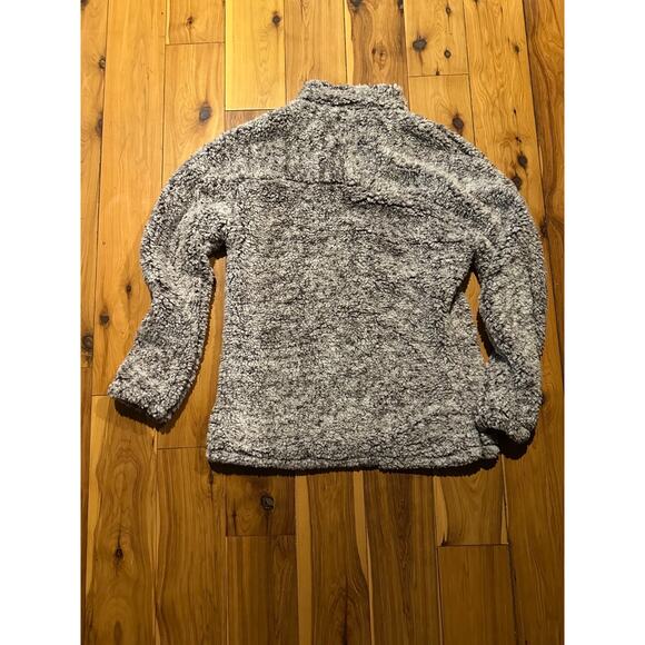 Paaza 1/4 Zip Pullover Frosty Pile Fleece Sherpa XXXL - Picture 3 of 3